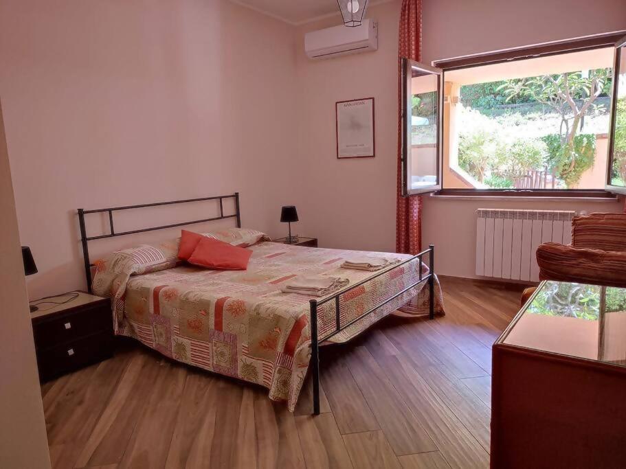 Da Nonna Cettina Appartamento In Villa Con Piscina Palermo Exterior foto